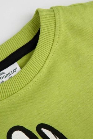 COCCODRILLO marškinėliai SPORTS BOY KIDS, žali, cm 