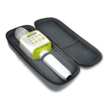 BONTEMPI įkraunamas mikrofonas su garsiakalbiu ir dėklu, 48 5120 
