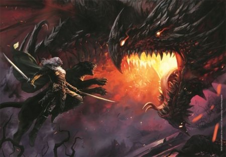 CLEMENTONI dėlionė Dungeons and Dragons, 1000 det., 39960 