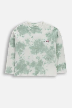 COCCODRILLO marškinėliai ilgomis rankovėmis, balti, cm 