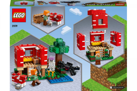 21179 LEGO® Minecraft™ Grybų namelis 21179