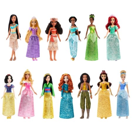 DISNEY PRINCESS lėlė Rapunzelė, HLW03 HLW03