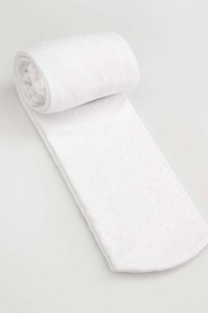 COCCODRILLO pėdkelnės TIGHT BAMBOO, baltos, WC5380901TBP-001-140, 140 cm 