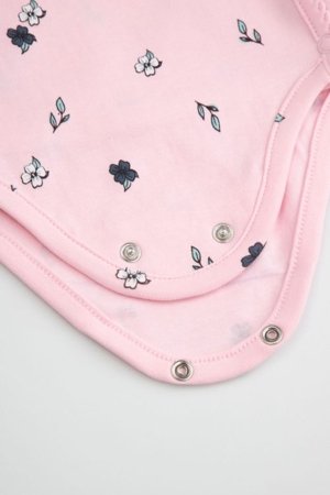 COCCODRILLO susegamas smėlinukas ilgomis rankovėmis, rožinis, dydis 