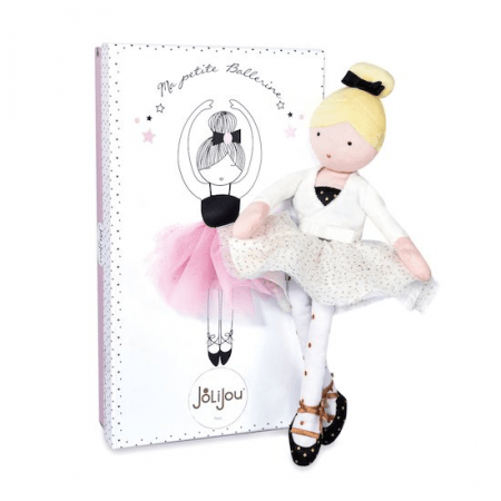 DOUDOU ET COMPAGNIE minkšta lėlytė balerina Anna, 34 cm, JJ6035 JJ6035