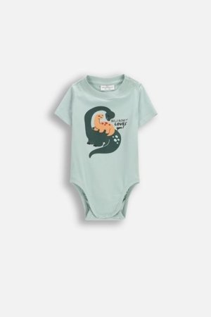 COCCODRILLO smėlinukas trumpomis rankovėmis, žalias, dydis 