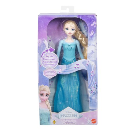 DISNEY FROZEN dainuojanti lėlė Elza (anglų kalba), JFH84 
