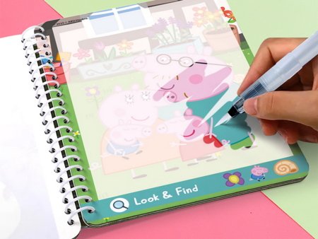 DODO vandens spalvinimo knyga Peppa Pig, 200645 