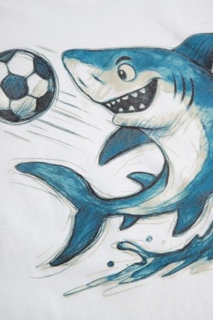 COCCODRILLO marškinėliai trumpomis rankovėmis, balti, WC6143208VBB-001-110, 110 dydis 