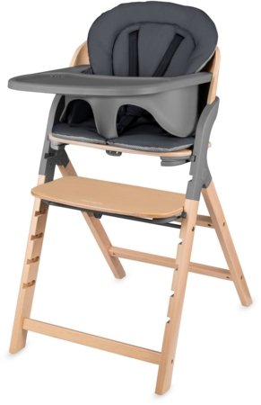 LIONELO maitinimo kėdutė MEGAN, Grey wood 