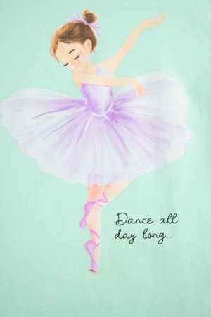 COCCODRILLO marškinėliai ilgomis rankovėmis, mint, cm 