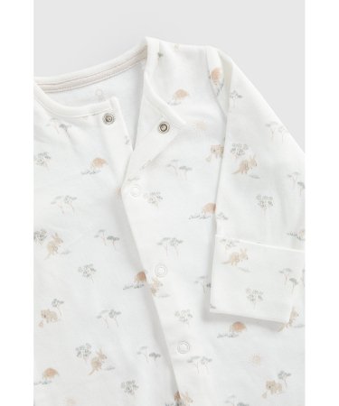 MOTHERCARE šliaužtinukas ilgomis rankovėmis, kepurė ir migdukas, GF276 