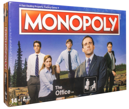MONOPOLY stalo žaidimas The Office, EN, WM03010-EN1-6 