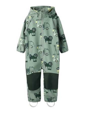 NAME IT kombinezonas ALFA, softshell, 13237076-7C8C87, 110 cm 