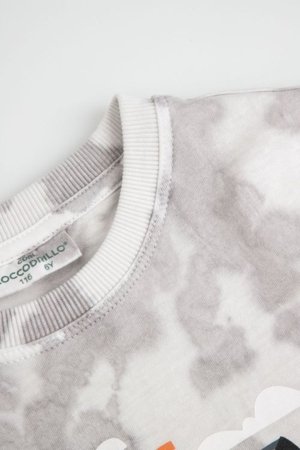 COCCODRILLO marškinėliai trumpomis rankovėmis, pilki, WC6143202RBK-019-116, 116 cm 