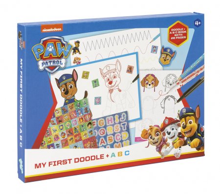 TOTUM PAW PATROL kūrybinis rinkinys First Doodle & ABC, 722071 722071