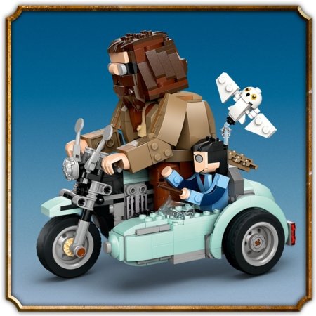 76443 LEGO® Harry Potter™ Hagrido ir Hario pasivažinėjimas motociklu 