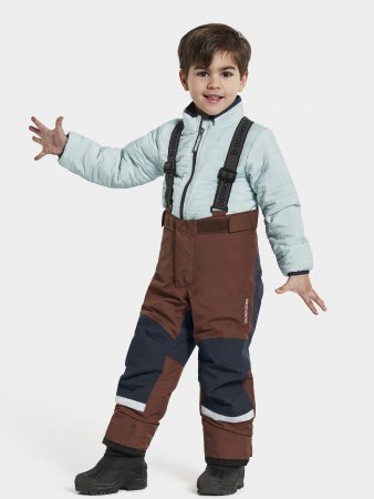 DIDRIKSONS žieminės slidinėjimo kelnės IDRE 6, rudos, 130 cm, 504357-518 504357-518-80