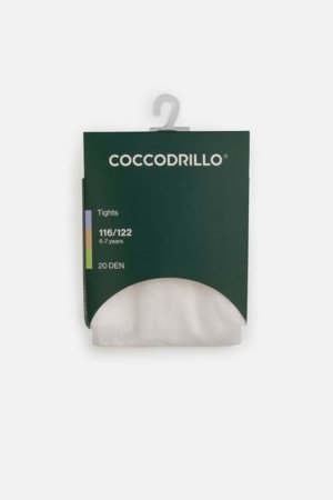 COCCODRILLO pėdkelnės, baltos, WC6380315TMC-001-092, 92/98 dydis 