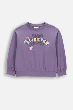 COCCODRILLO marškinėliai ilgomis rankovėmis, violetiniai, WC6143104SGK-016-092, 92 cm 