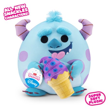 SNACKLES Disney pliušinis žaislas, asort., 77704 