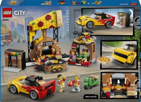 60496 LEGO® City Picų pristatymo įspūdžiai su transporto priemonėmis 
