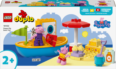 10432 LEGO® DUPLO® Kiaulytės Pepos kelionė laivu 