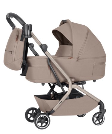 CARRELLO universalus vežimėlis MAGIA 2in1, Spice beige, CRL-6555