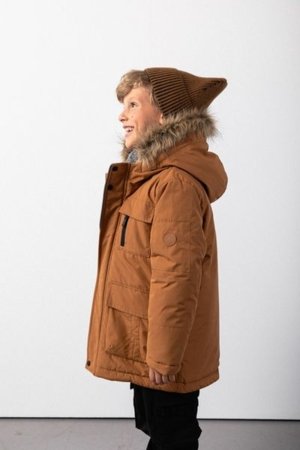 COCCODRILLO striukė OUTERWEAR BOY KIDS, kreminė, cm 