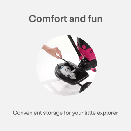 SmarTrike Swing DLX triratukas, rožinis, 6500600 