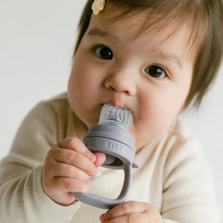 BIBS silikoninis maitintuvas, Fossil grey 