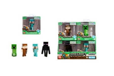 JADA Minecraft kolekcinės figūrėlės, 6 cm, asort., 9385138300W03 