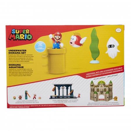 NINTENDO 5" Super Mario žaidimų rinkinys Diorama, asort., 410044 410044