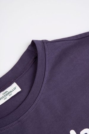 COCCODRILLO marškinėliai trumpomis rankovėmis, tamsiai mėlyni, WC6143215LGD-015-164, 164 cm 