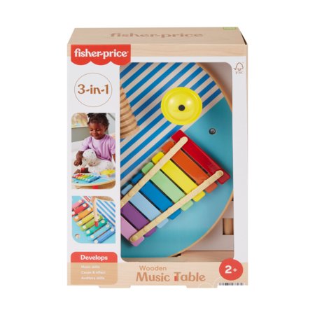 FISHER PRICE medinis muzikinis stalas, HXT91 