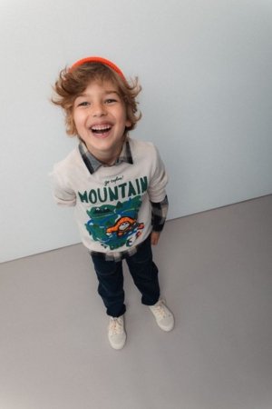 COCCODRILLO marškinėliai, kreminiai, cm 