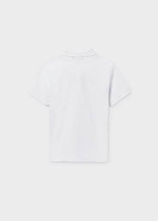 MAYORAL polo marškinėliai trumpomis rankovėmis, white, 890-72, 157  cm 