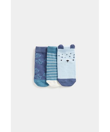 MOTHERCARE kojinės, 3vnt., FE401  