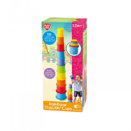 PLAYGO INFANT&TODDLER lavinantys puodeliai statymui 12mėn.+, 2398 2398