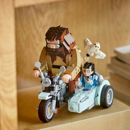 76443 LEGO® Harry Potter™ Hagrido ir Hario pasivažinėjimas motociklu 