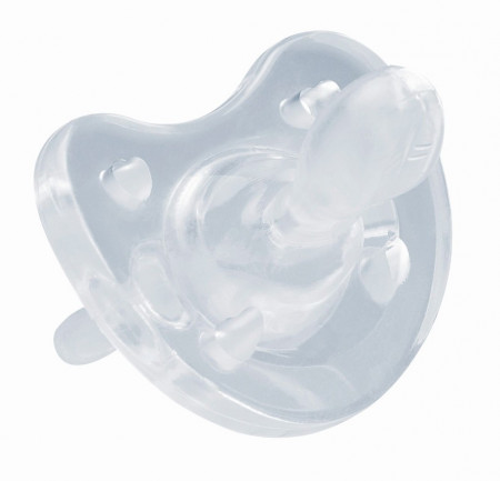 CHICCO silikoninis čiulptukas PHYSIO SOFT, 6-12 mėn., 1 vnt. 00001809010000