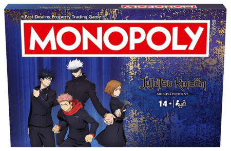 MONOPOLY stalo žaidimas Jujutsu Kaisen, EN, WM04688-EN1-6 