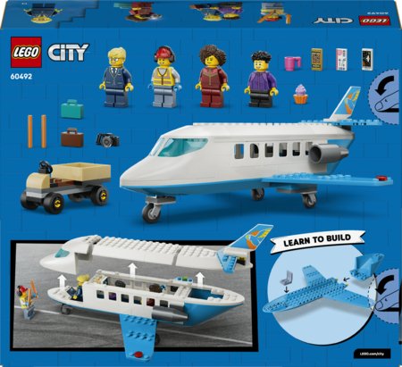 60492 LEGO® City Keleivinis reaktyvinis lėktuvas 
