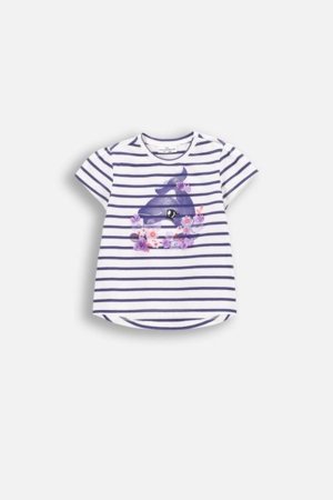 COCCODRILLO marškinėliai trumpomis rankovėmis HAPPY RETRO GIRL NEWBORN, spalvoti, WC5143201HGN-022-086, 86 cm 
