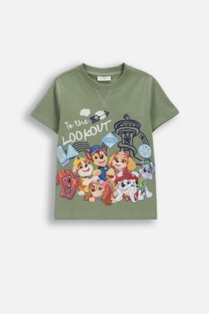 COCCODRILLO marškinėliai trumpomis rankovėmis, žali, WC6143202LBD-027-110, 110 cm 