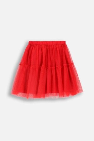 COCCODRILLO sijonas ELEGANT JUNIOR GIRL, raudonos, ZC4124204EJG-009-146, 146 cm 