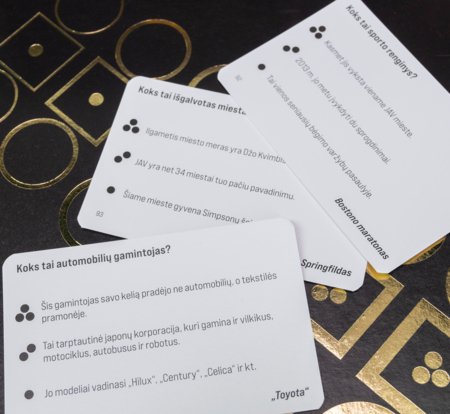 TACTIC Stalo žaidimas iKNOW 2.0 LT, 59251 