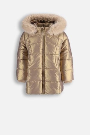 COCCODRILLO striukė OUTERWEAR GIRL KIDS, auksinė, ZC5152108OGK-023-110, 110 cm 