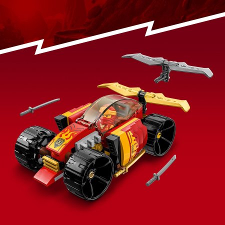 71780 LEGO® NINJAGO® Kai lenktyninis nindzių automobilis EVO 71780