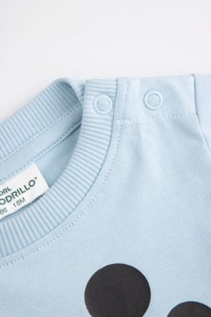 COCCODRILLO smėlinukas ilgomis rankovėmis, mėlynas, 